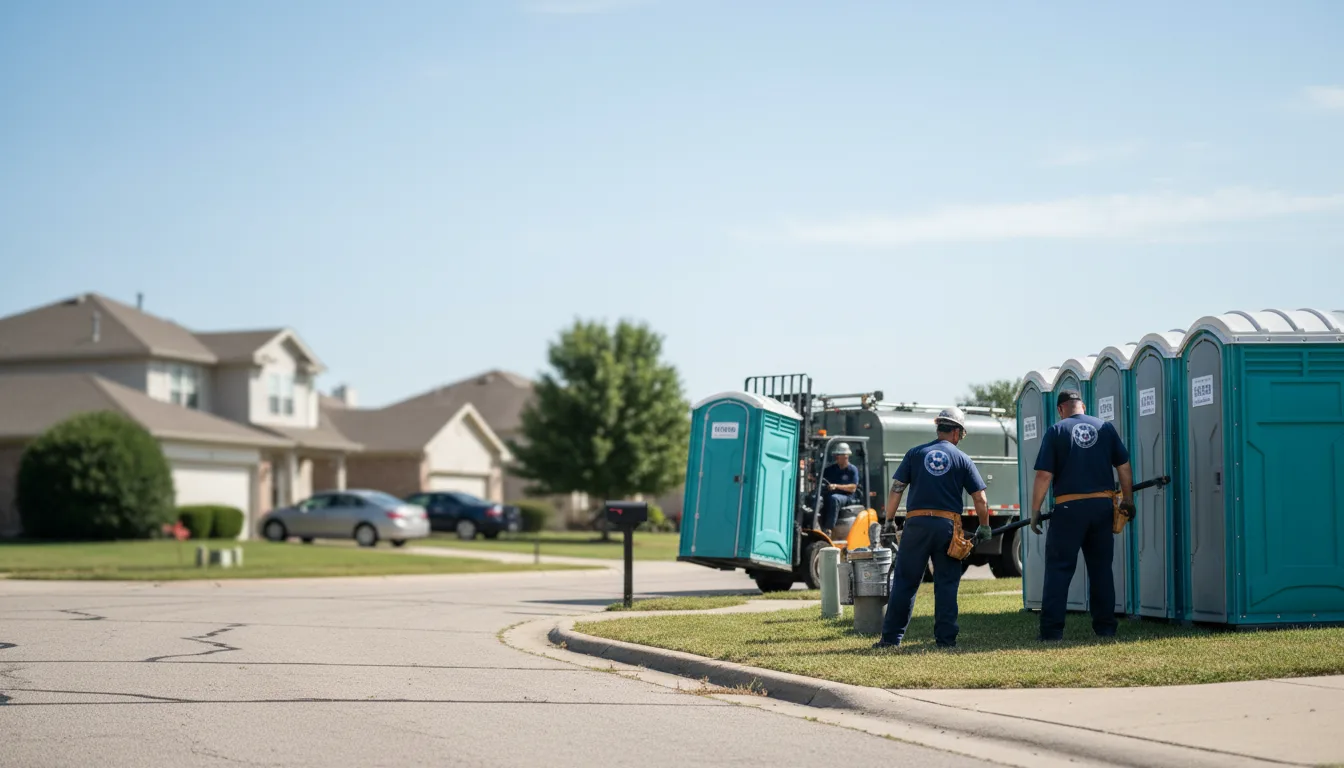Porta Potty Rental in Ness City, KS near me